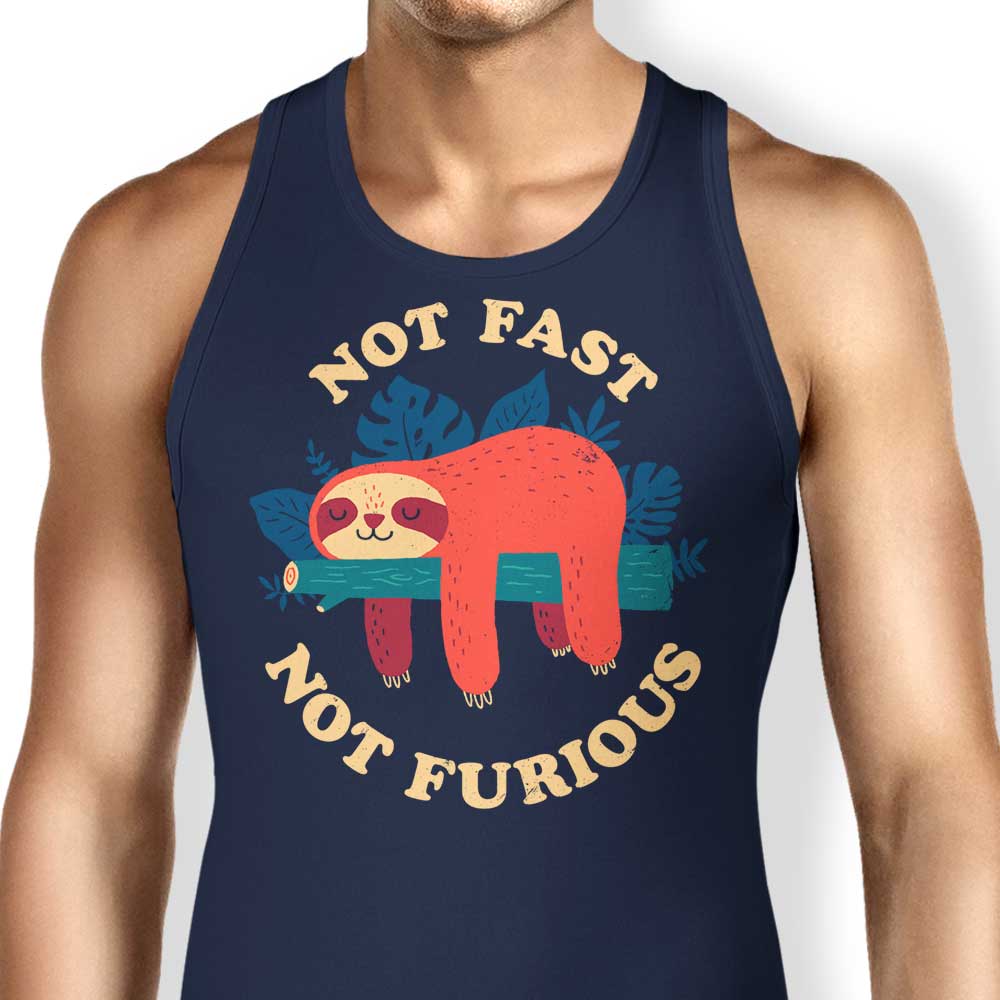 Not Fast, Furious Tank Top - Adult & Kids T-Shirts, Sweatshirts & Hoodies apparel design preview 1
