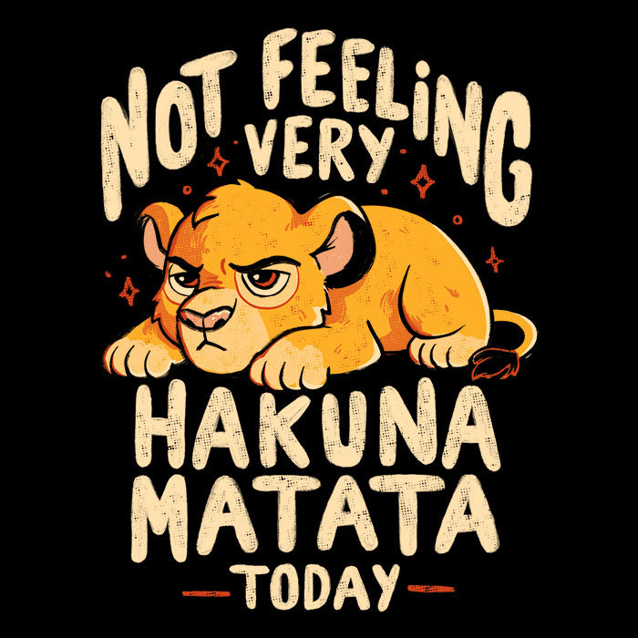 Not Feeling It Men's Apparel - Adult & Kids T-Shirts, Sweatshirts & Hoodies apparel design preview 2