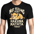 Not Feeling It Men's Apparel - Adult & Kids T-Shirts, Sweatshirts & Hoodies apparel design preview 1