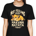 Not Feeling It Women's Apparel - Adult & Kids T-Shirts, Sweatshirts & Hoodies apparel design preview 1
