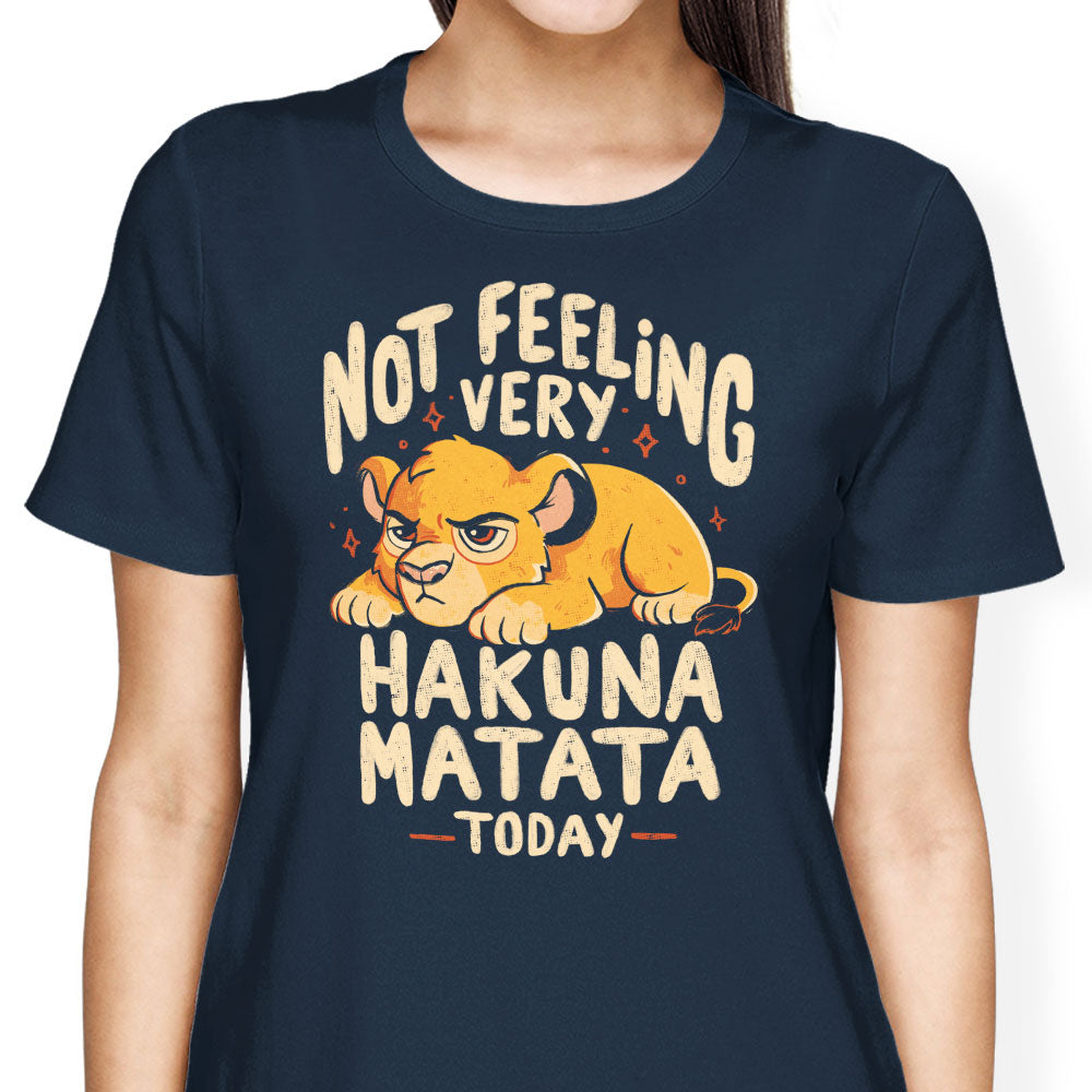 Not Feeling It Women's Apparel - Adult & Kids T-Shirts, Sweatshirts & Hoodies apparel design preview 2