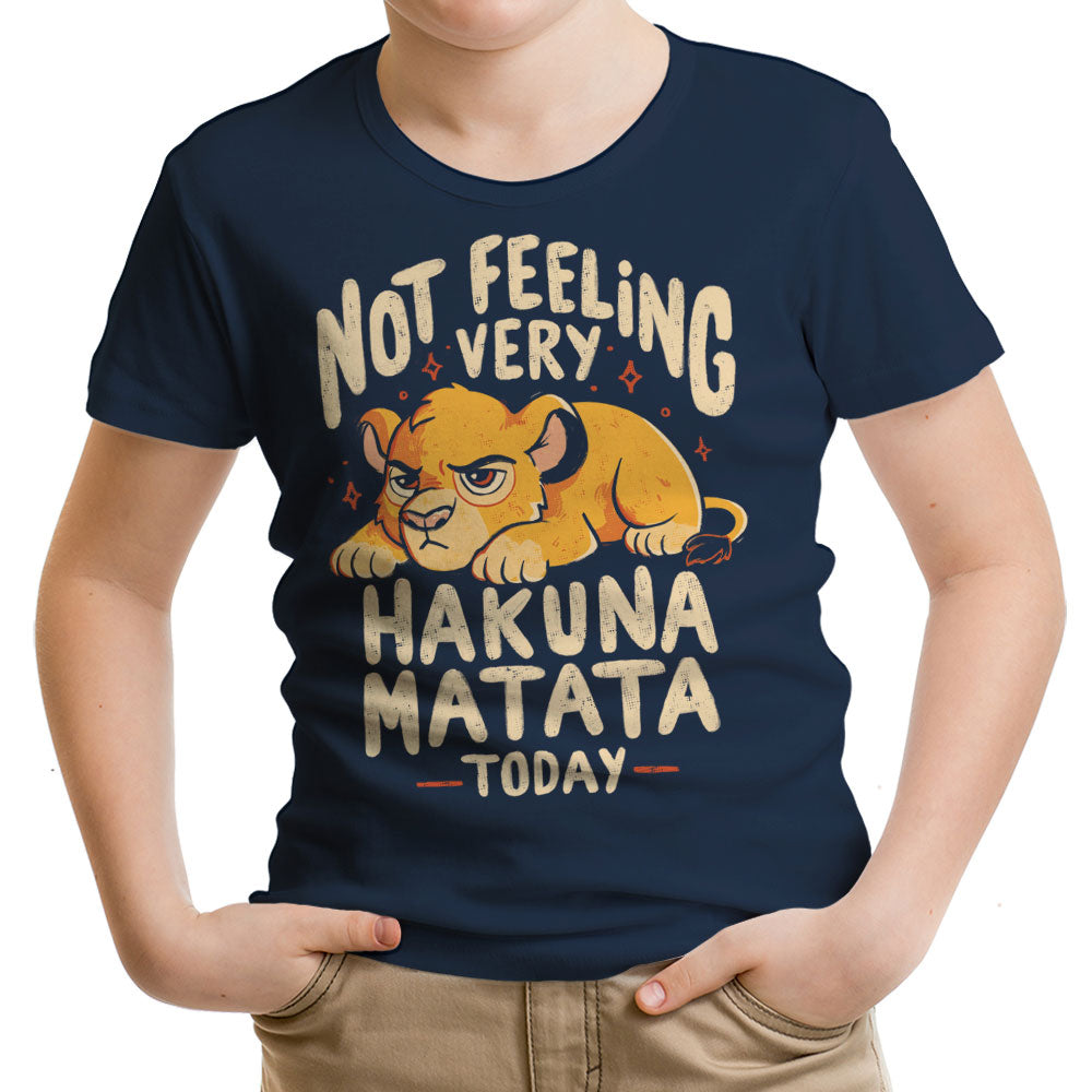 Not Feeling It Youth Apparel - Adult & Kids T-Shirts, Sweatshirts & Hoodies apparel design preview 2