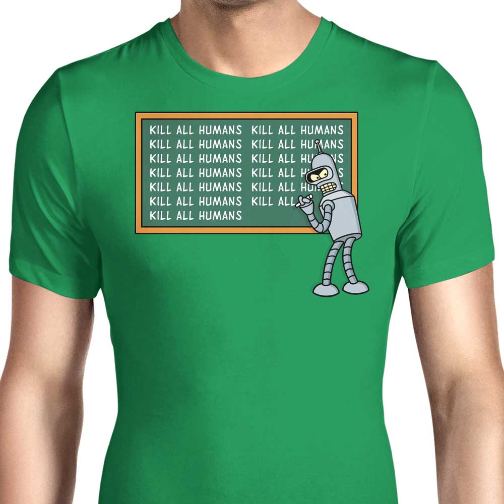 Not Kill All Humans Men's Apparel - Adult & Kids T-Shirts, Sweatshirts & Hoodies apparel design preview 1