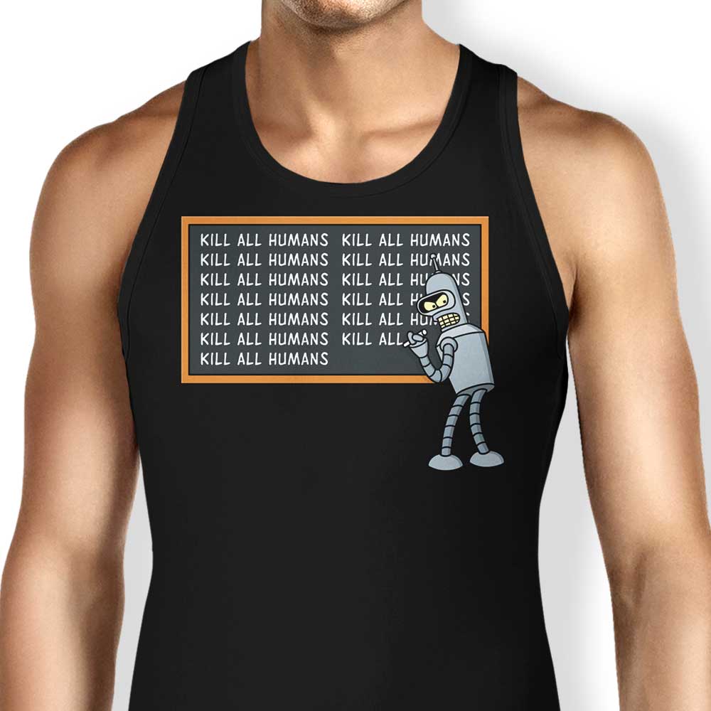 Not Kill All Humans Tank Top - Adult & Kids T-Shirts, Sweatshirts & Hoodies apparel design preview 1
