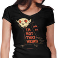 Not That Weird Women's V-Neck - Adult & Kids T-Shirts, Sweatshirts & Hoodies apparel design preview 1