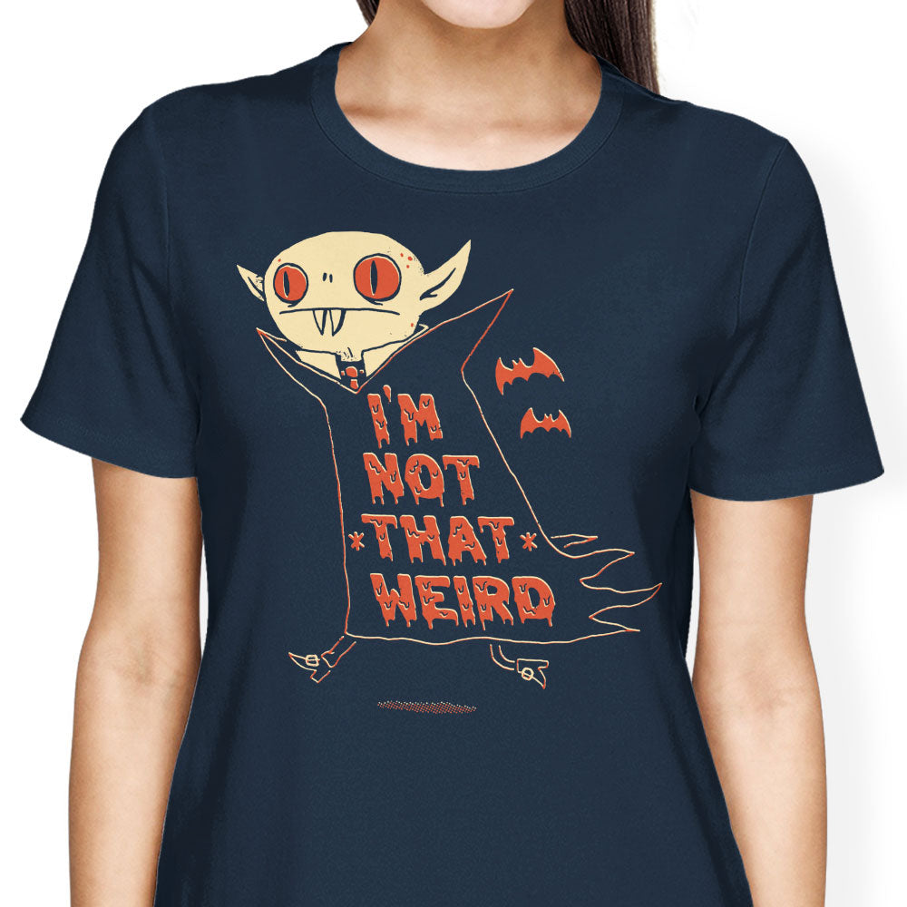 Not That Weird Women's Apparel - Adult & Kids T-Shirts, Sweatshirts & Hoodies apparel design preview 2
