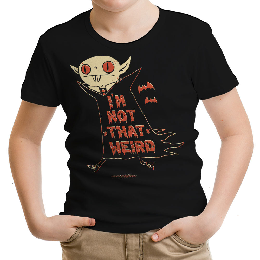 Not That Weird Youth Apparel - Adult & Kids T-Shirts, Sweatshirts & Hoodies apparel design preview 1