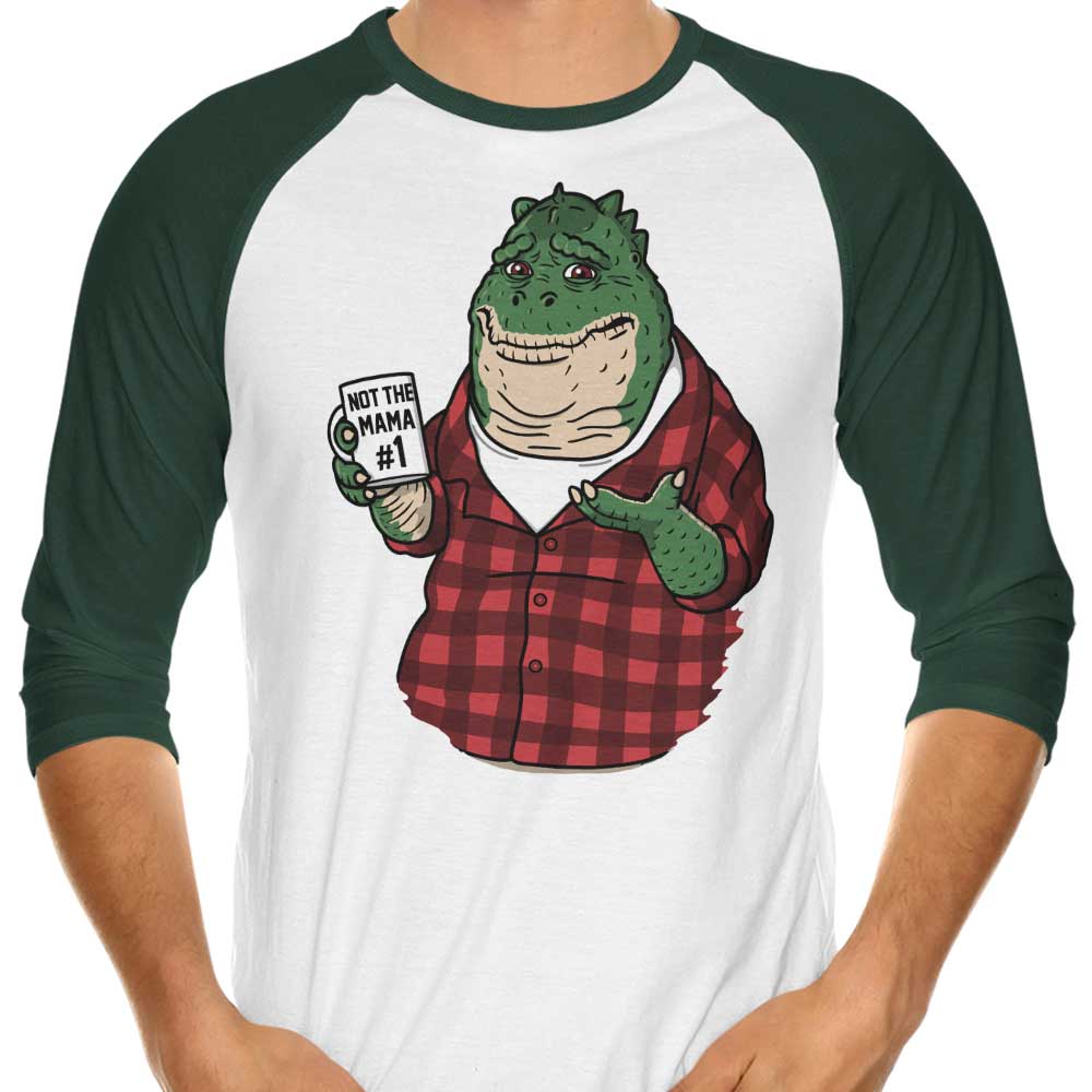 Not the Mama 3/4 Sleeve Raglan - Adult & Kids T-Shirts, Sweatshirts & Hoodies apparel design preview 1