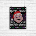 Not the Santa Poster - Adult & Kids T-Shirts, Sweatshirts & Hoodies apparel design preview 1