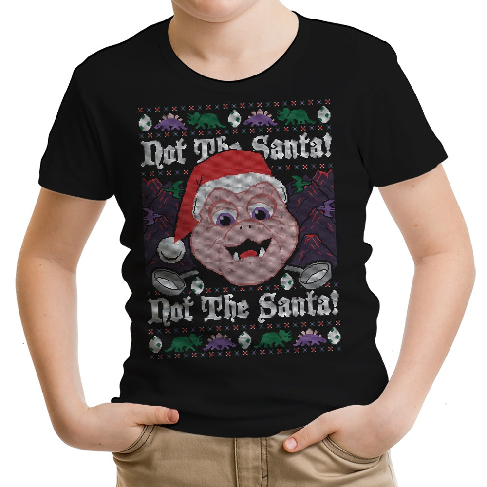 Not the Santa Youth Apparel - Adult & Kids T-Shirts, Sweatshirts & Hoodies apparel design preview 1