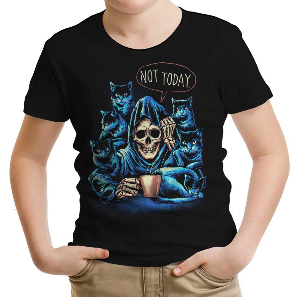 Not Today Youth Apparel - Adult & Kids T-Shirts, Sweatshirts & Hoodies apparel design preview 1