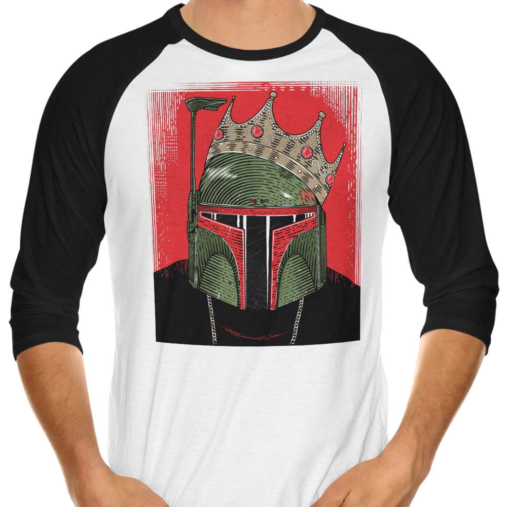 Notorious BOBA 3/4 Sleeve Raglan - Adult & Kids T-Shirts, Sweatshirts & Hoodies apparel design preview 1