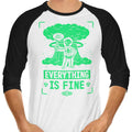 Nuclear Boy 3/4 Sleeve Raglan - Adult & Kids T-Shirts, Sweatshirts & Hoodies apparel design preview 1