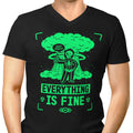 Nuclear Boy Men's V-Neck - Adult & Kids T-Shirts, Sweatshirts & Hoodies apparel design preview 1