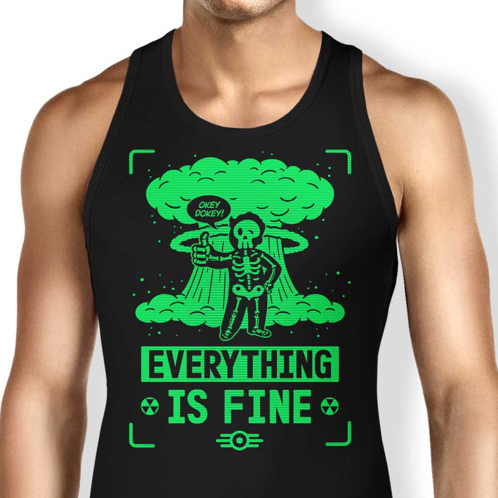 Nuclear Boy Tank Top - Adult & Kids T-Shirts, Sweatshirts & Hoodies apparel design preview 1