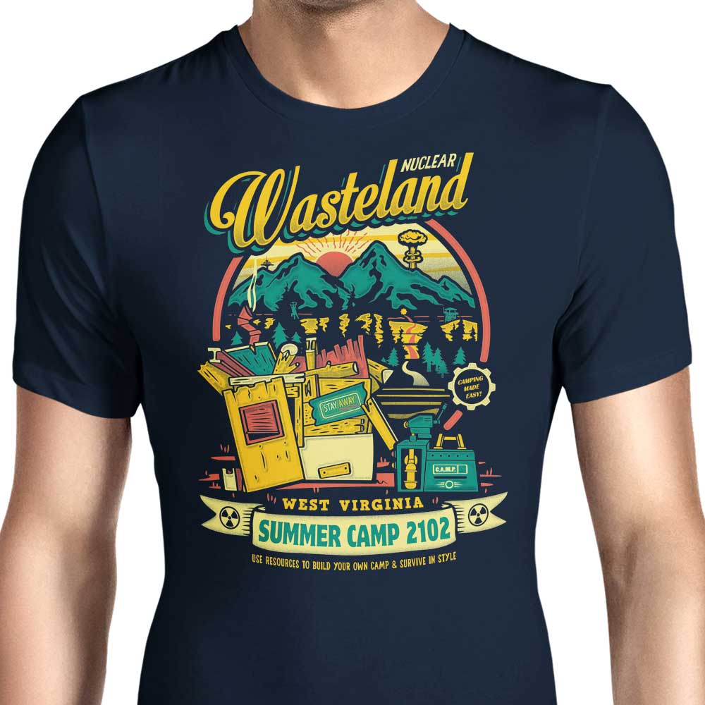 Nuclear Summer Camp Men's Apparel - Adult & Kids T-Shirts, Sweatshirts & Hoodies apparel design preview 1