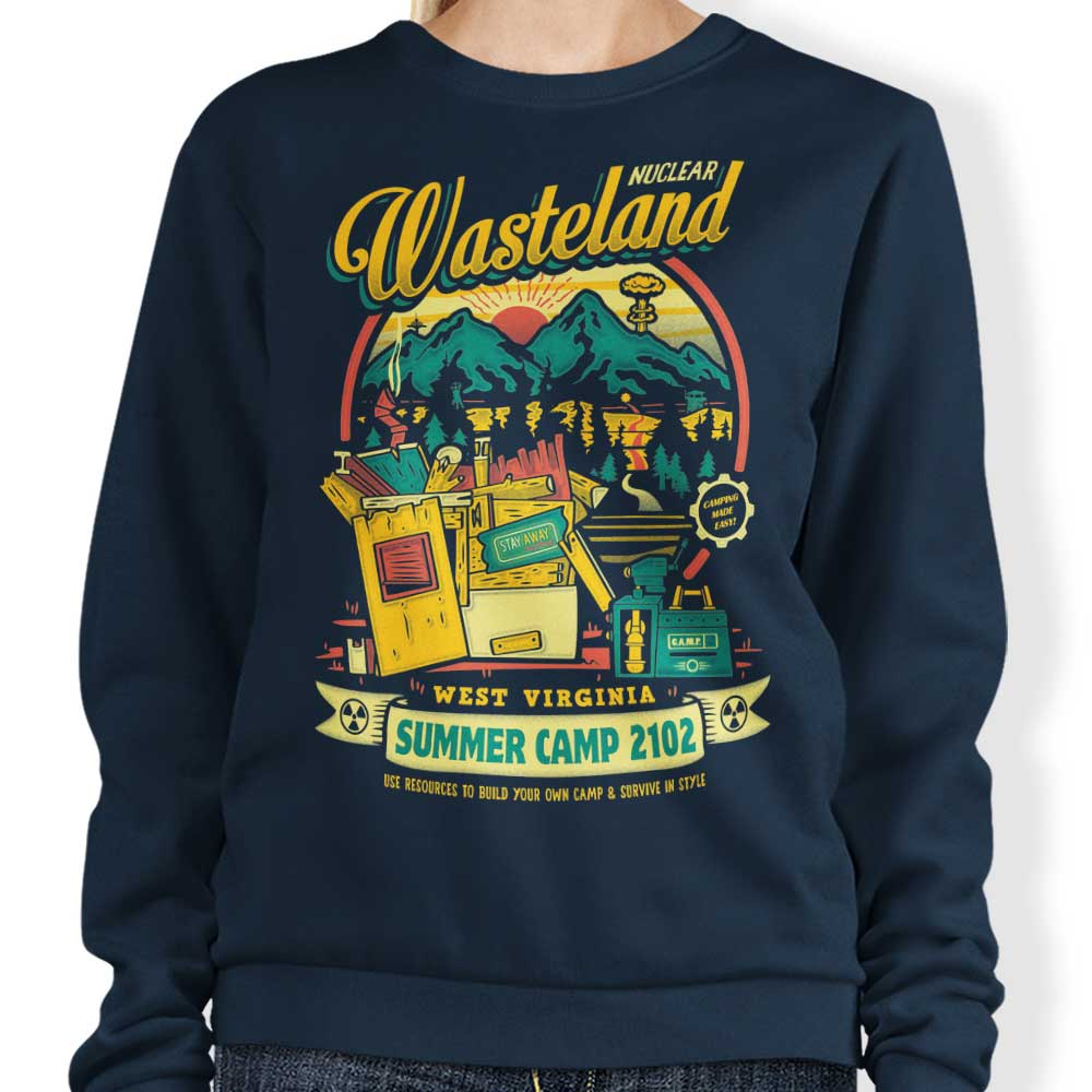 Nuclear Summer Camp - Adult & Kids T-Shirts, Sweatshirts & Hoodies apparel design preview 1