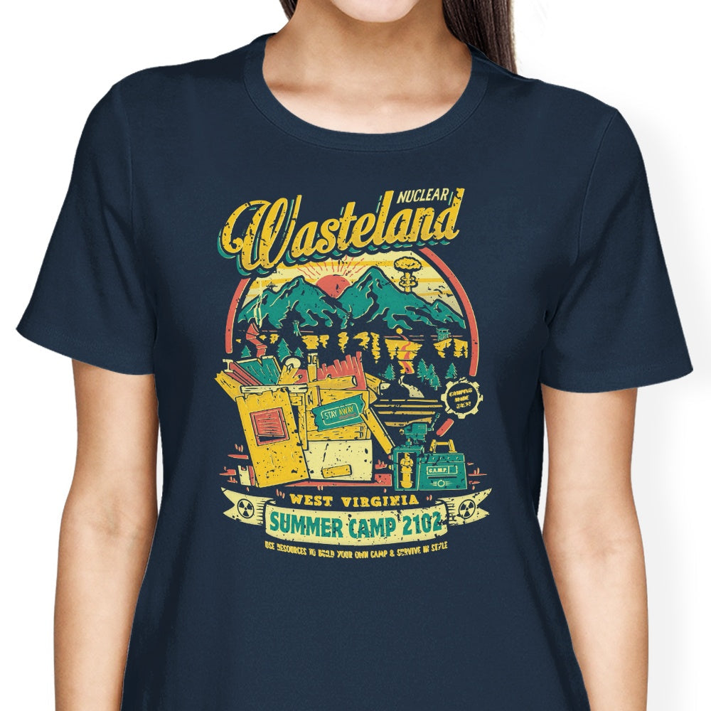 Nuclear Summer Camp Women's Apparel - Adult & Kids T-Shirts, Sweatshirts & Hoodies apparel design preview 2