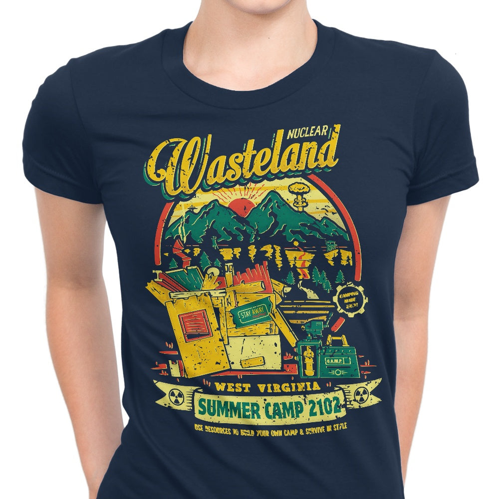 Nuclear Summer Camp Women's Apparel - Adult & Kids T-Shirts, Sweatshirts & Hoodies apparel design preview 1
