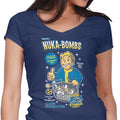 Nuka Bombs Women's V-Neck - Adult & Kids T-Shirts, Sweatshirts & Hoodies apparel design preview 1