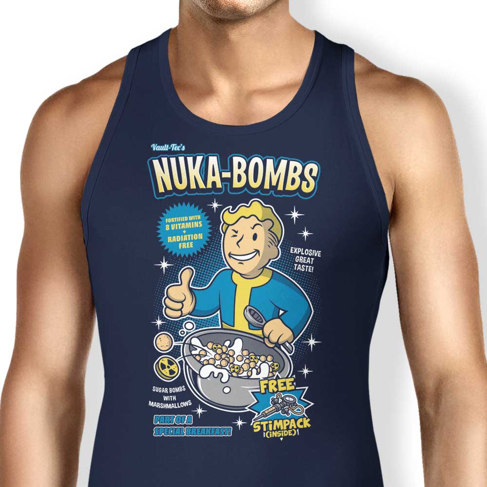 Nuka Bombs Tank Top - Adult & Kids T-Shirts, Sweatshirts & Hoodies apparel design preview 1