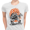 Nunchaku Sumi-e Women's Apparel - Adult & Kids T-Shirts, Sweatshirts & Hoodies apparel design preview 1