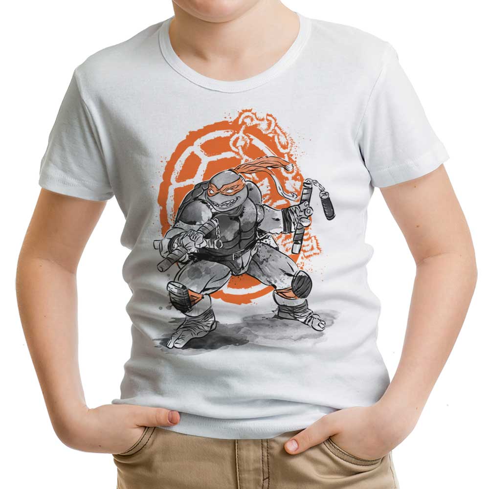 Nunchaku Sumi-e Youth Apparel - Adult & Kids T-Shirts, Sweatshirts & Hoodies apparel design preview 1