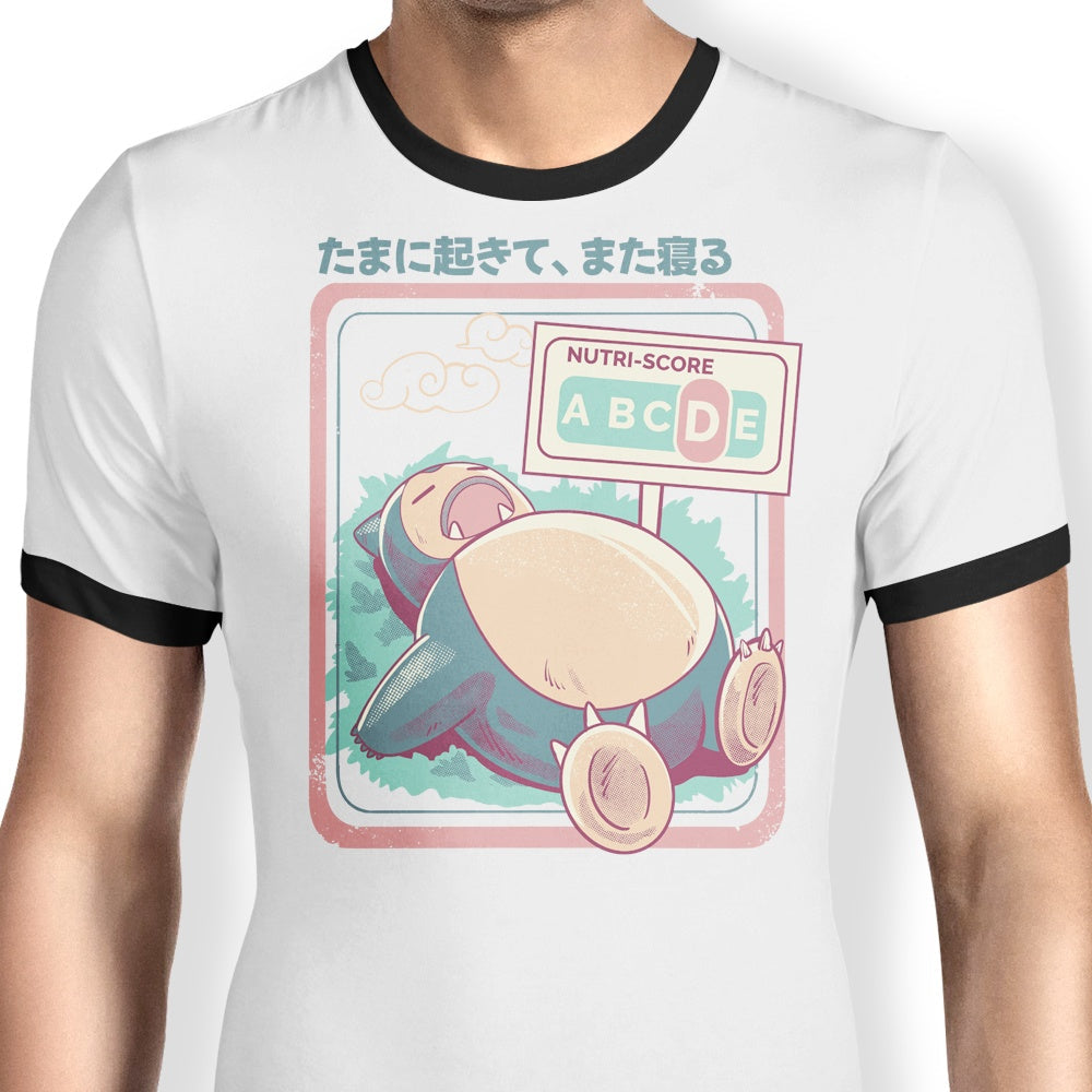 Nutri-Score Ringer - Adult & Kids T-Shirts, Sweatshirts & Hoodies apparel design preview 1