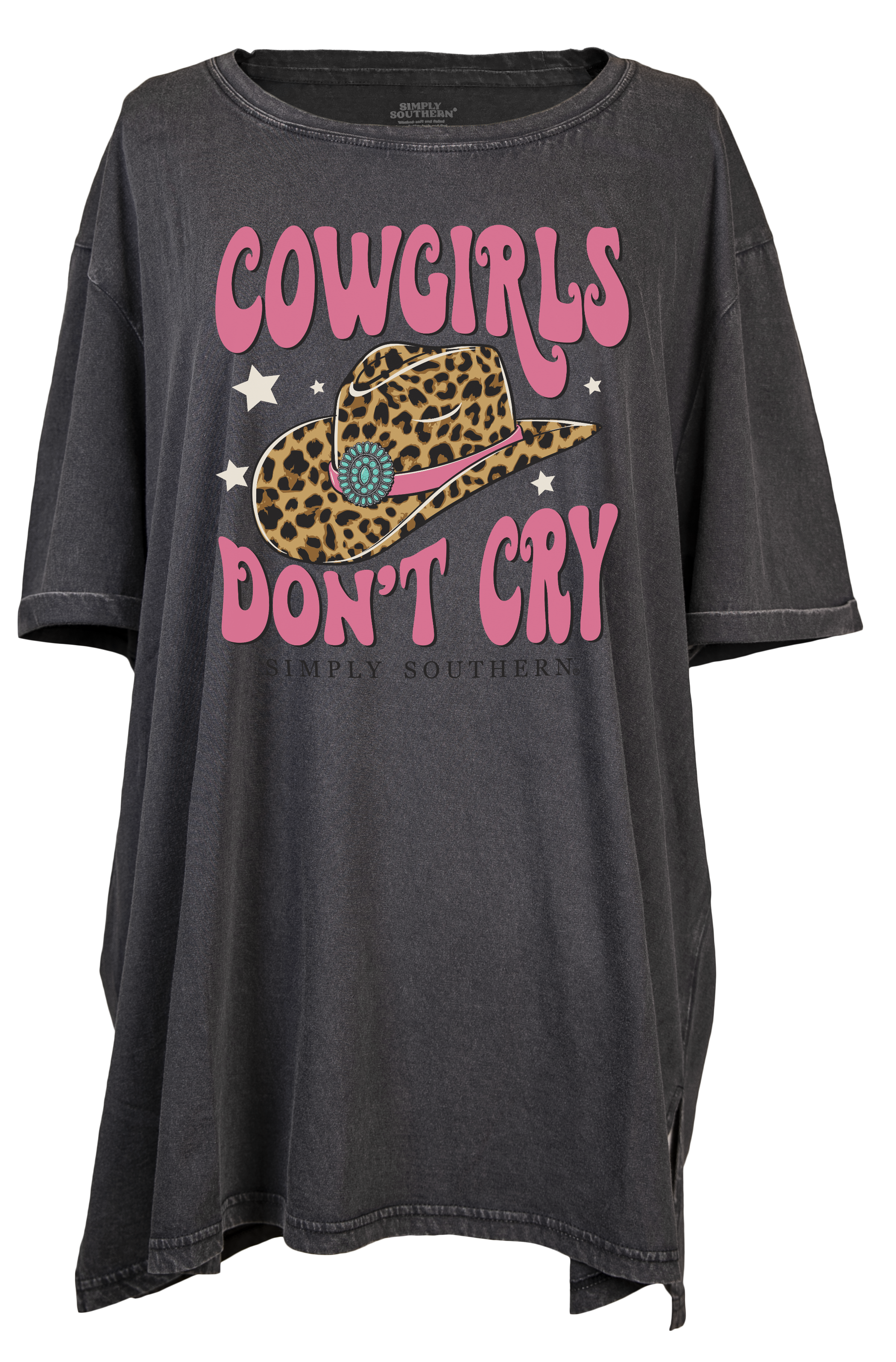 SALE Simply Southern Cowgirls Over Sized Vintage - Adult & Kids T-Shirts, Sweatshirts & Hoodies apparel design preview 2
