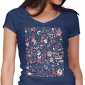 OUAT Doodles (December 2024) Women's V-Neck - Adult & Kids T-Shirts, Sweatshirts & Hoodies apparel design preview 1