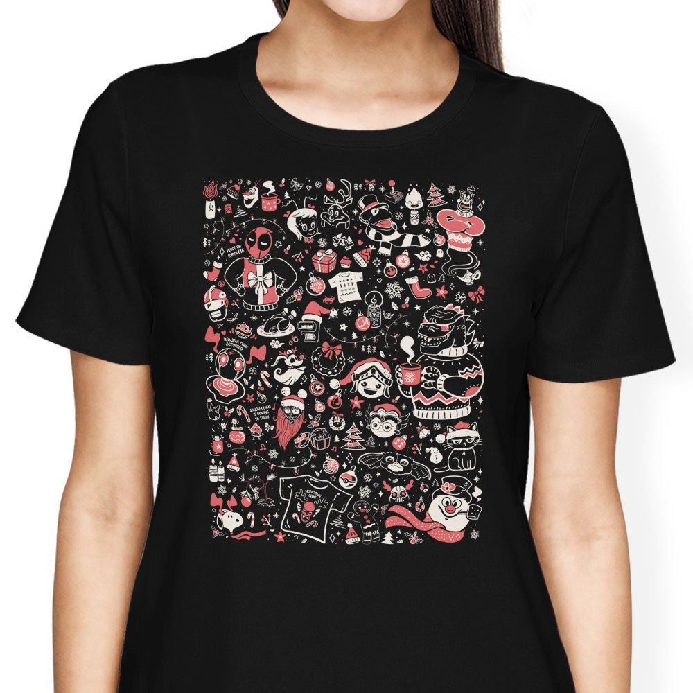 OUAT Doodles (December 2024) Women's Apparel - Adult & Kids T-Shirts, Sweatshirts & Hoodies apparel design preview 2