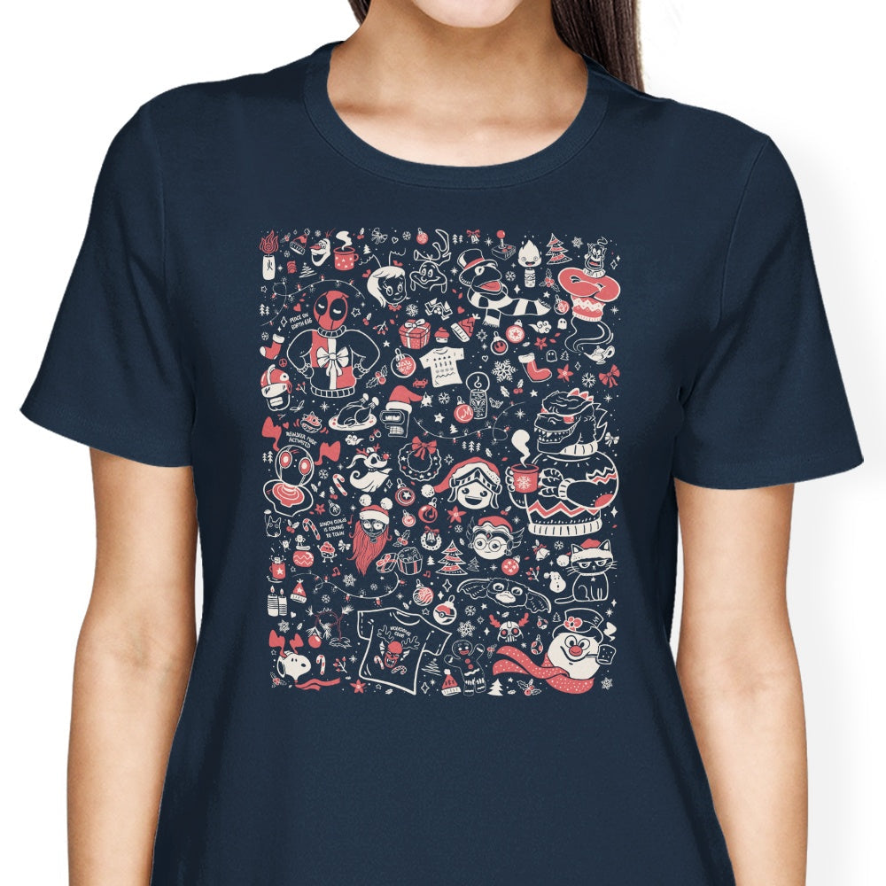 OUAT Doodles (December 2024) Women's Apparel - Adult & Kids T-Shirts, Sweatshirts & Hoodies apparel design preview 1