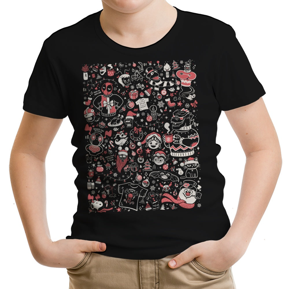 OUAT Doodles (December 2024) Youth Apparel - Adult & Kids T-Shirts, Sweatshirts & Hoodies apparel design preview 2