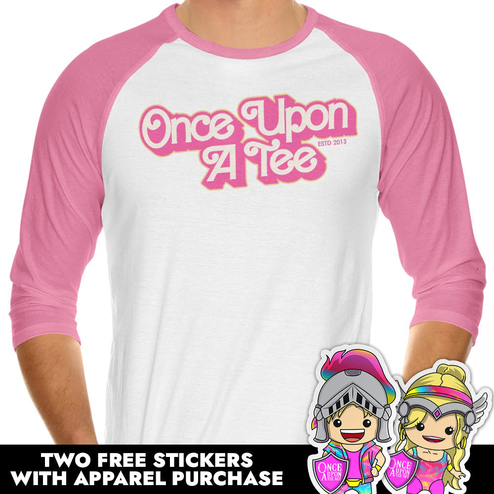 OUAT Malibu 3/4 Sleeve Raglan - Adult & Kids T-Shirts, Sweatshirts & Hoodies apparel design preview 1