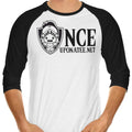 OUAT Shield Logo 3/4 Sleeve Raglan - Adult & Kids T-Shirts, Sweatshirts & Hoodies apparel design preview 1