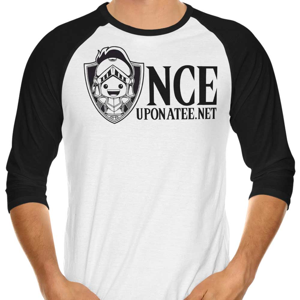 OUAT Shield Logo 3/4 Sleeve Raglan - Adult & Kids T-Shirts, Sweatshirts & Hoodies apparel design preview 1