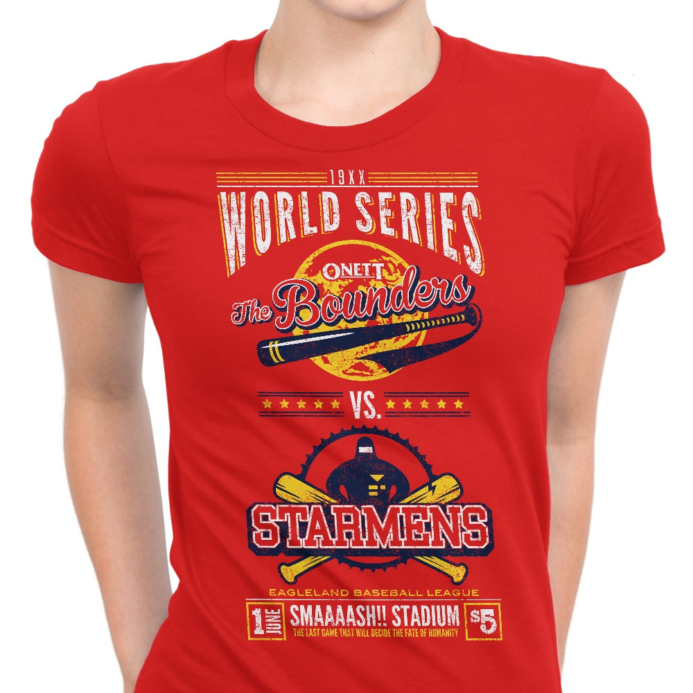 19XX World Series Women's Apparel - Adult & Kids T-Shirts, Sweatshirts & Hoodies apparel design preview 1