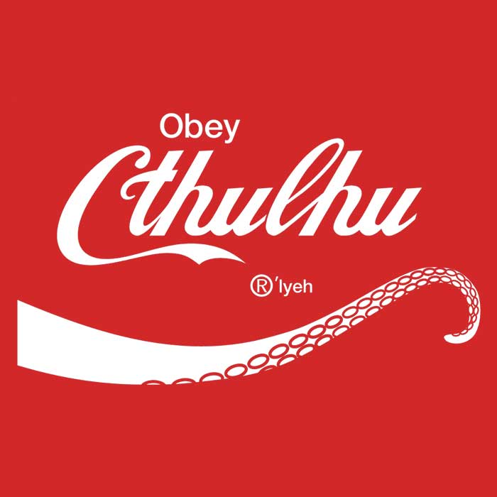 Obey Cthulhu Youth Apparel - Adult & Kids T-Shirts, Sweatshirts & Hoodies apparel design preview 2