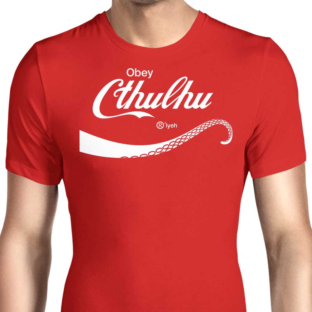 Obey Cthulhu Men's Apparel - Adult & Kids T-Shirts, Sweatshirts & Hoodies apparel design preview 1