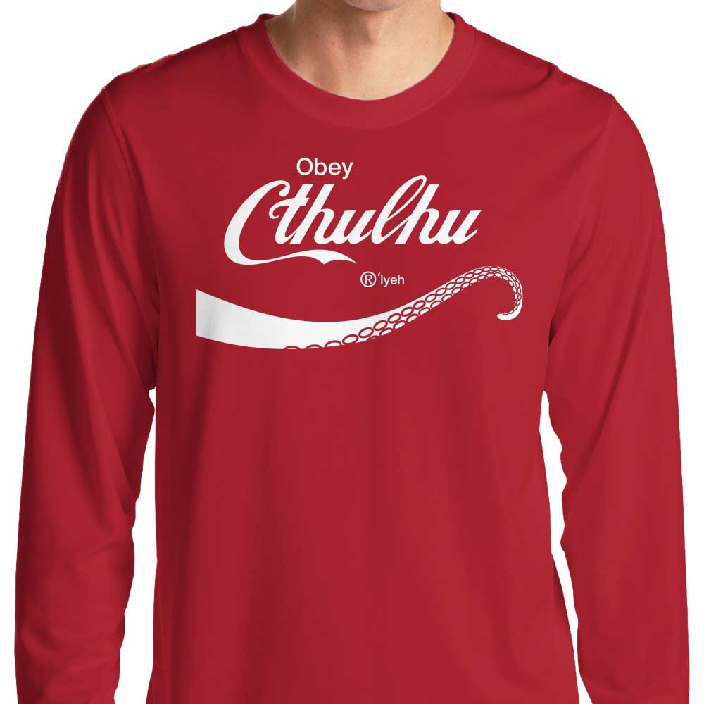 Obey Cthulhu - Adult & Kids T-Shirts, Sweatshirts & Hoodies apparel design preview 1