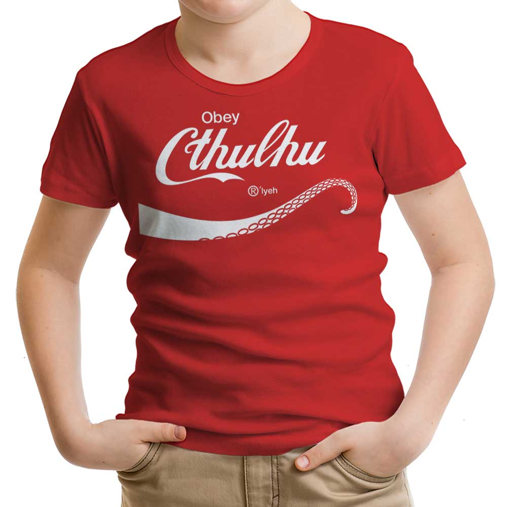Obey Cthulhu Youth Apparel - Adult & Kids T-Shirts, Sweatshirts & Hoodies apparel design preview 1