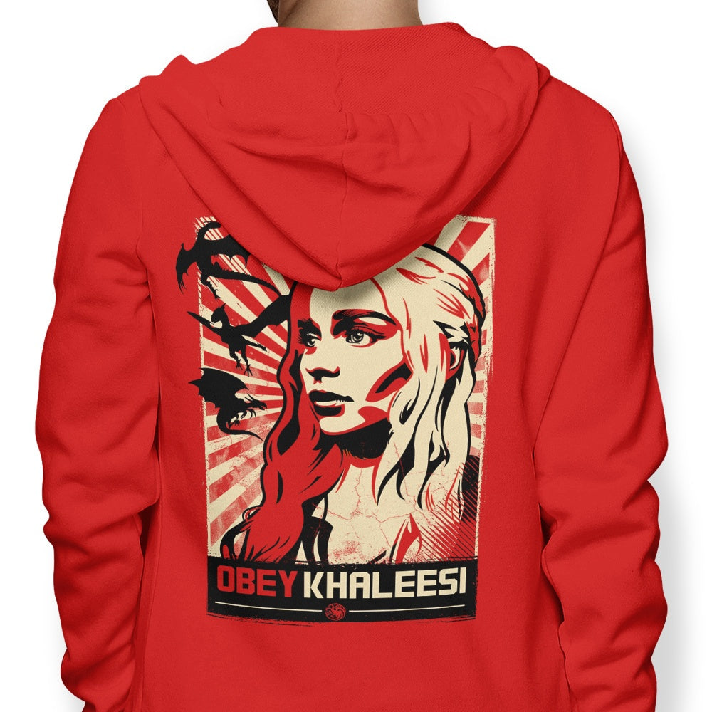 Obey Khaleesi - Adult & Kids T-Shirts, Sweatshirts & Hoodies apparel design preview 1