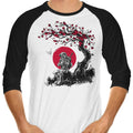 Ocarina Under the Sun 3/4 Sleeve Raglan - Adult & Kids T-Shirts, Sweatshirts & Hoodies apparel design preview 1