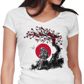 Ocarina Under the Sun Women's V-Neck - Adult & Kids T-Shirts, Sweatshirts & Hoodies apparel design preview 1