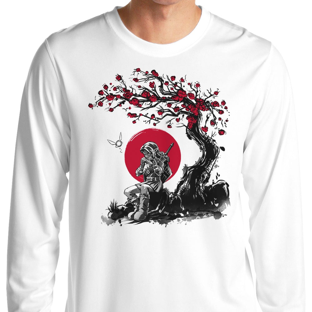 Ocarina Under the Sun - Adult & Kids T-Shirts, Sweatshirts & Hoodies apparel design preview 1