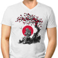 Ocarina Under the Sun Men's V-Neck - Adult & Kids T-Shirts, Sweatshirts & Hoodies apparel design preview 1