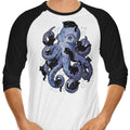 Octopurr 3/4 Sleeve Raglan - Adult & Kids T-Shirts, Sweatshirts & Hoodies apparel design preview 1