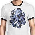 Octopurr Ringer - Adult & Kids T-Shirts, Sweatshirts & Hoodies apparel design preview 1