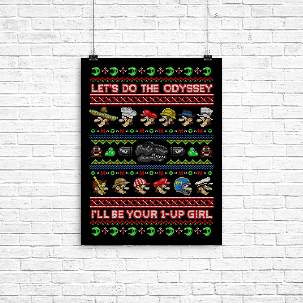 Odyssey Sweater Poster - Adult & Kids T-Shirts, Sweatshirts & Hoodies apparel design preview 1