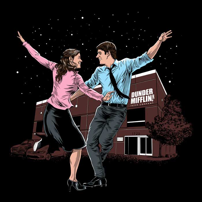 Office La Land Men's Apparel - Adult & Kids T-Shirts, Sweatshirts & Hoodies apparel design preview 2